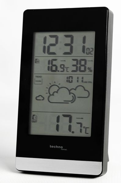 & Außentemperatur Inkl Außensender technoline WS 9175 Temperaturstation Innen 